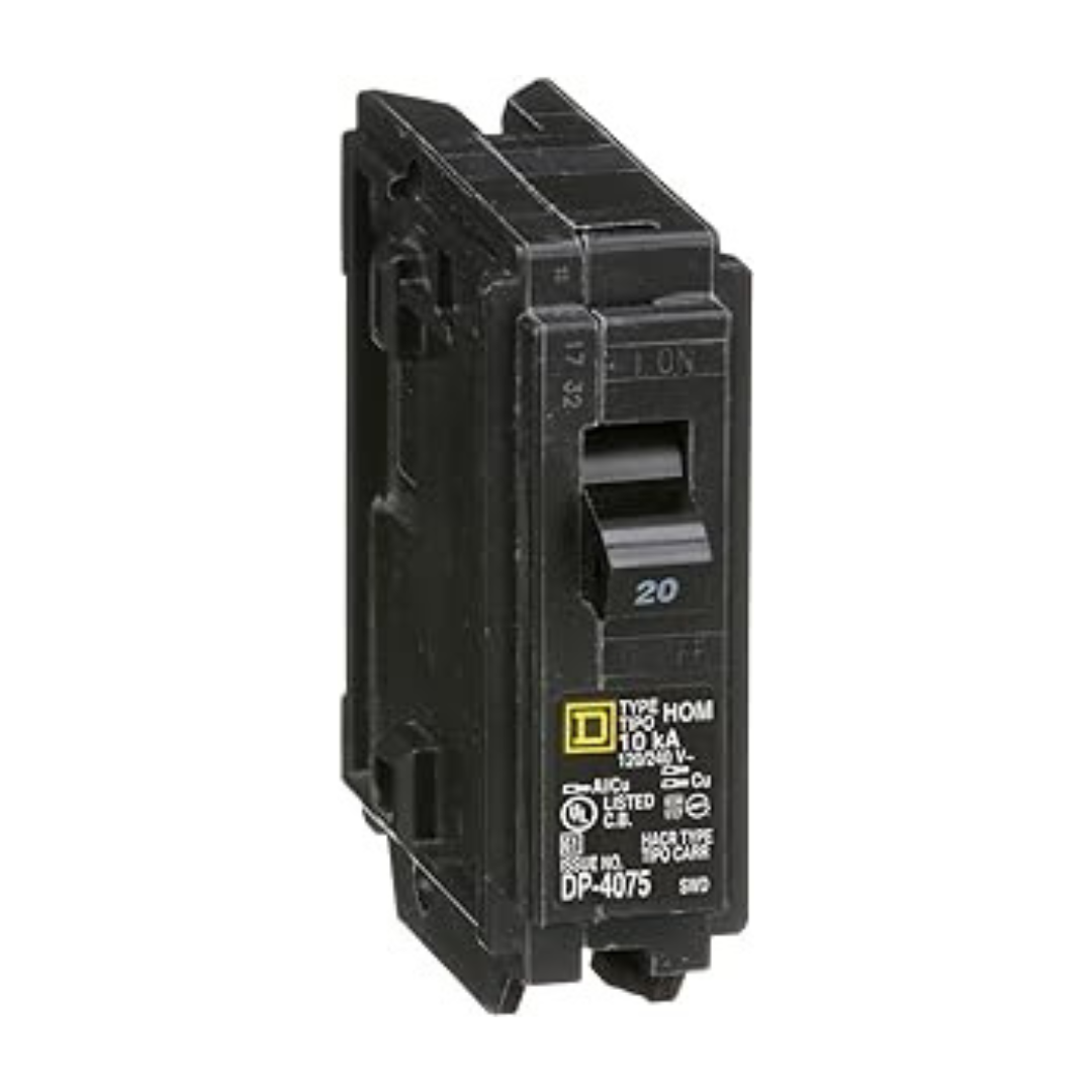 Square D - 20 Amp Circuit Breaker