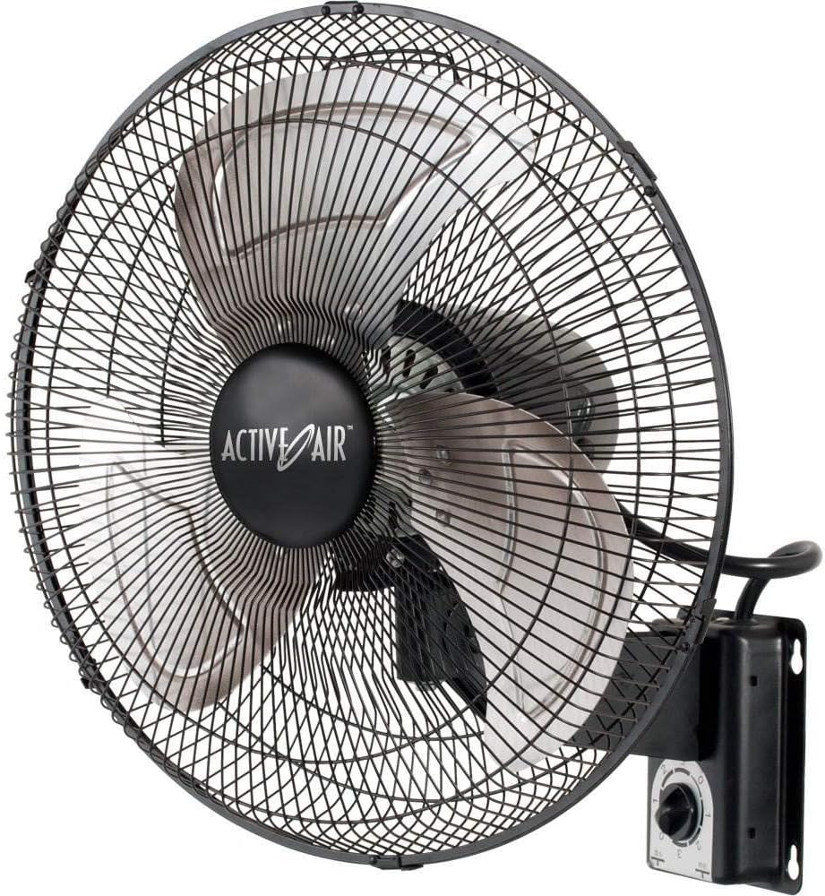 Active Air - Heavy Duty 16" Metal Wall Mount Fan
