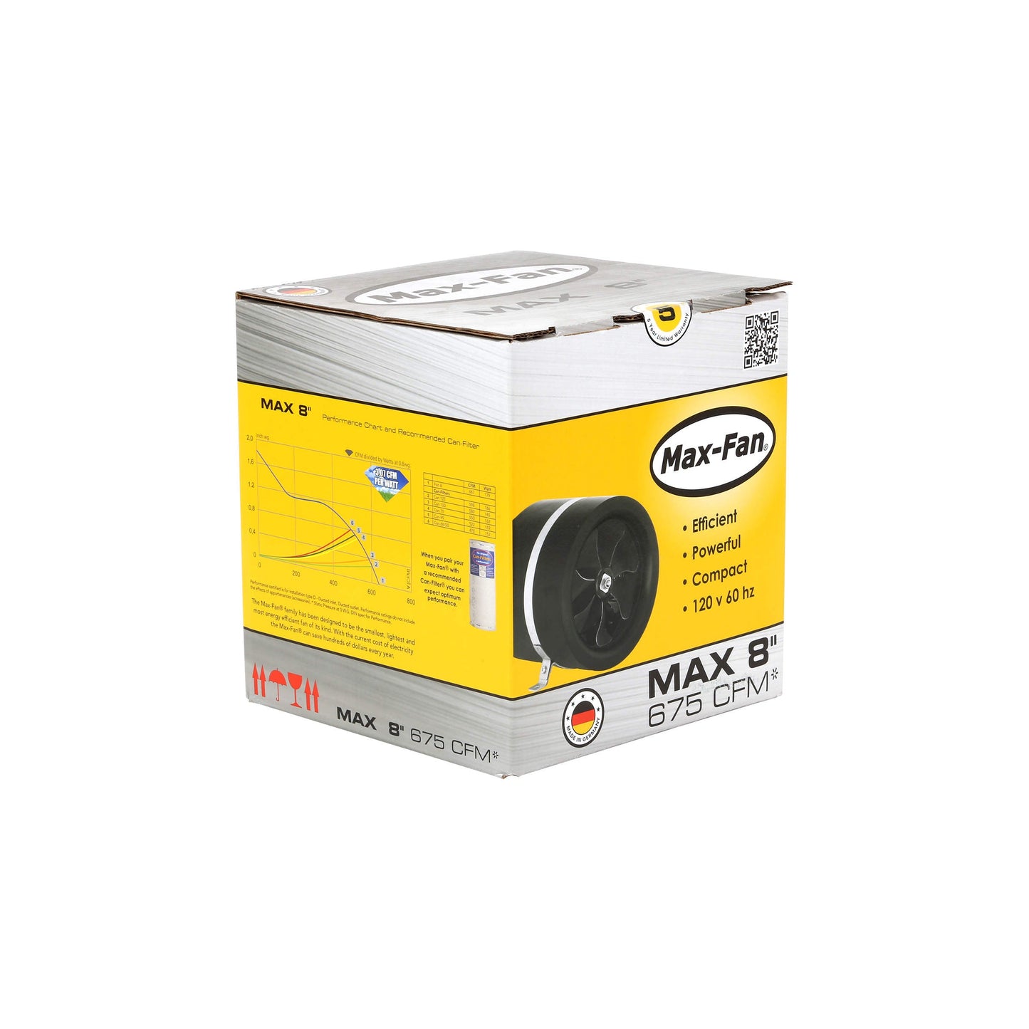 Can-Fan Max-Fan - 8″ 667 CFM
