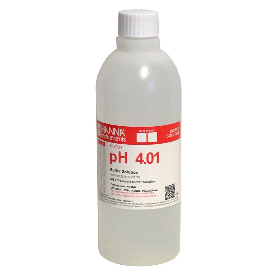 Hanna - Buffer Solution PH 4.01 (500ML)