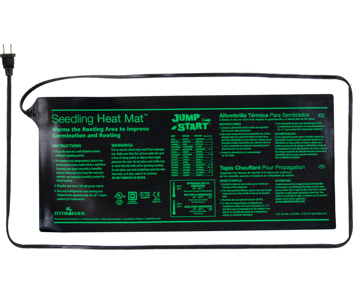Jump Start Seedling Heat Mat, 8.875" x 19.5"
