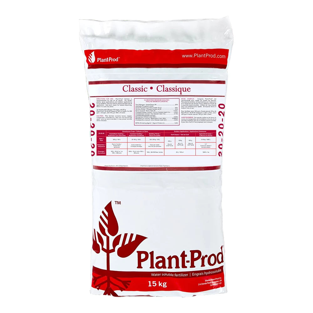 Plant Prod - Classic 20-20-20 15kg