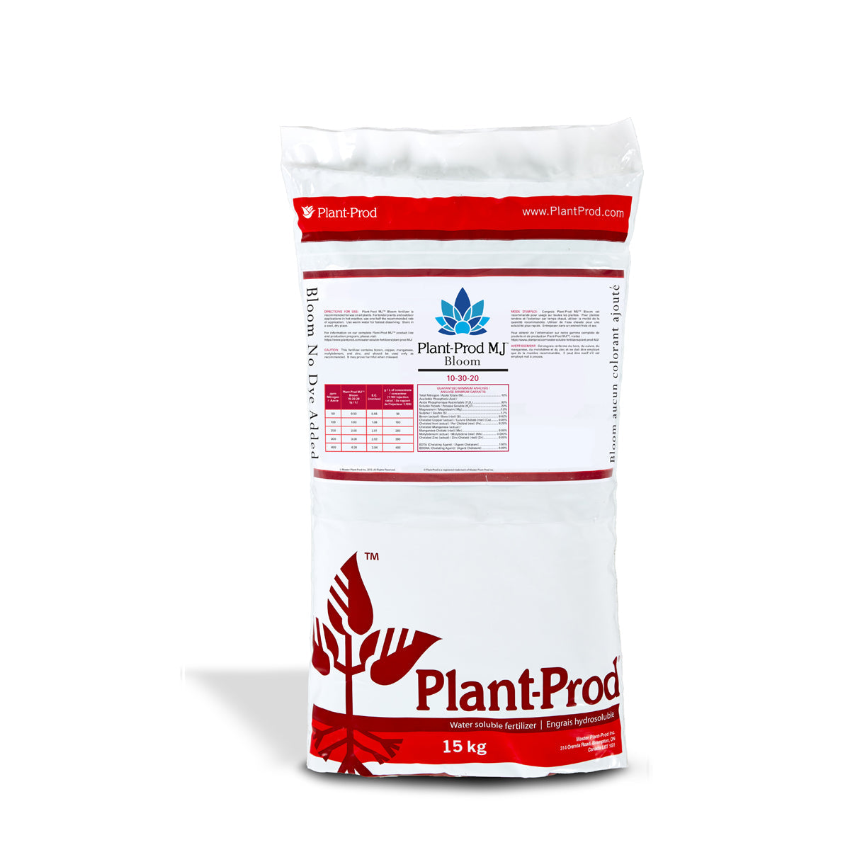 Plant Prod - MJ Bloom 10-30-20 15kg