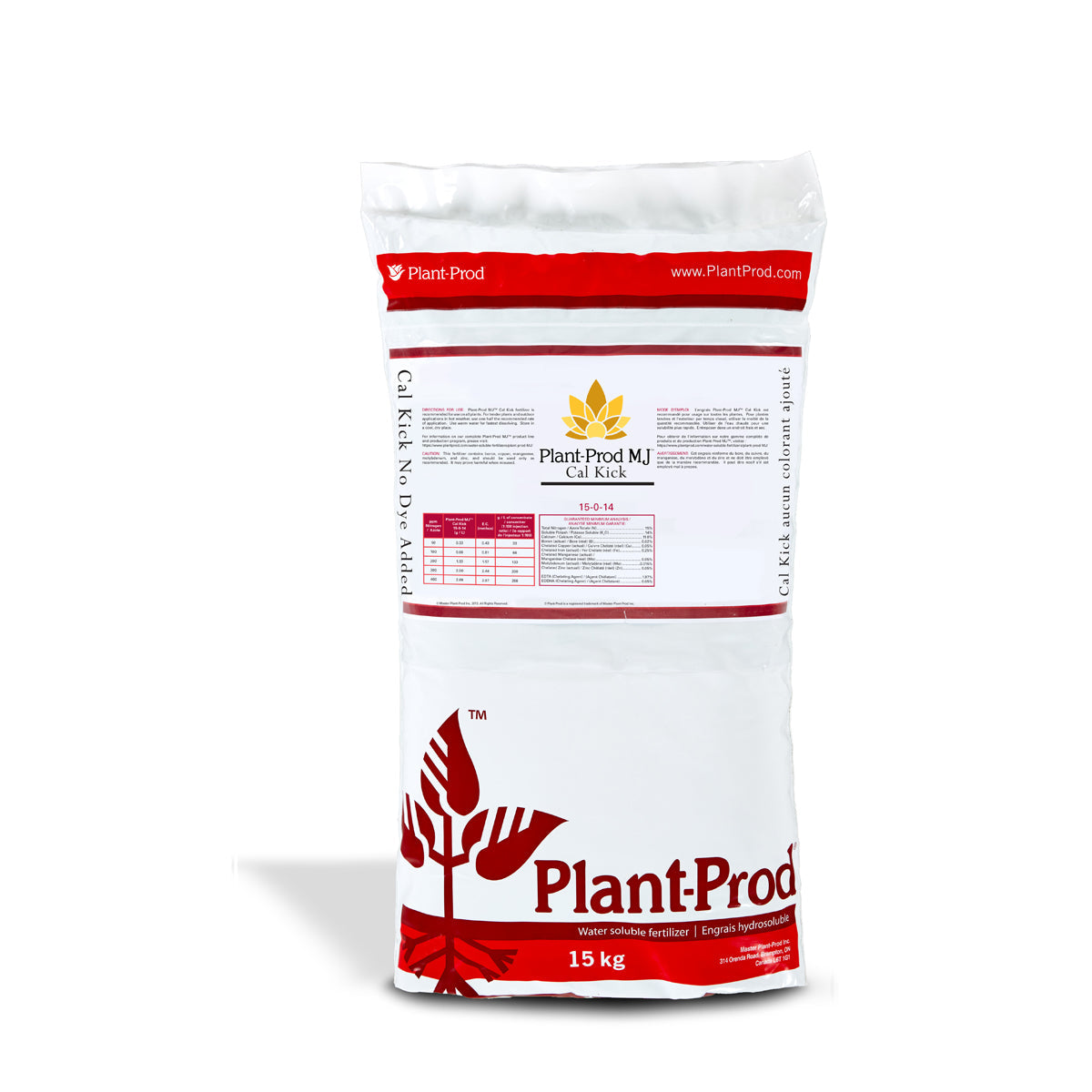 Plant Prod - MJ Cal Kick 15-0-14 15kg