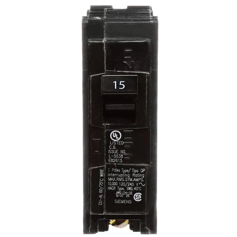 Siemens - 15 Amp Circuit Breaker Q115