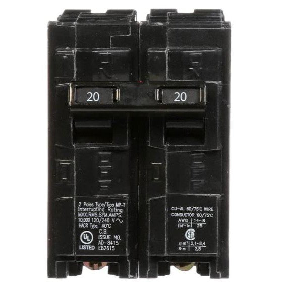 Siemens - 20 Amp Circuit Breaker