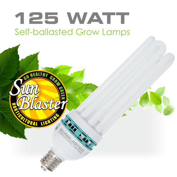 Sun Blaster - Self-ballasted grow lamp 125W 6400K