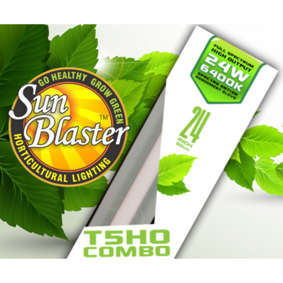 SunBlaster - T5HO Combo with Nanotech Reflector 24" / 54W