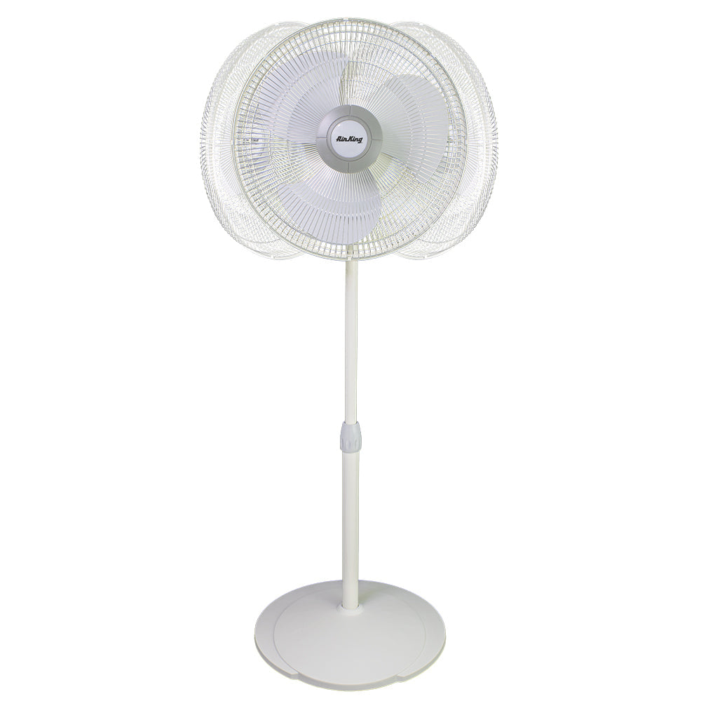 Air King - Commercial Grade Pedestal Fans (White)
