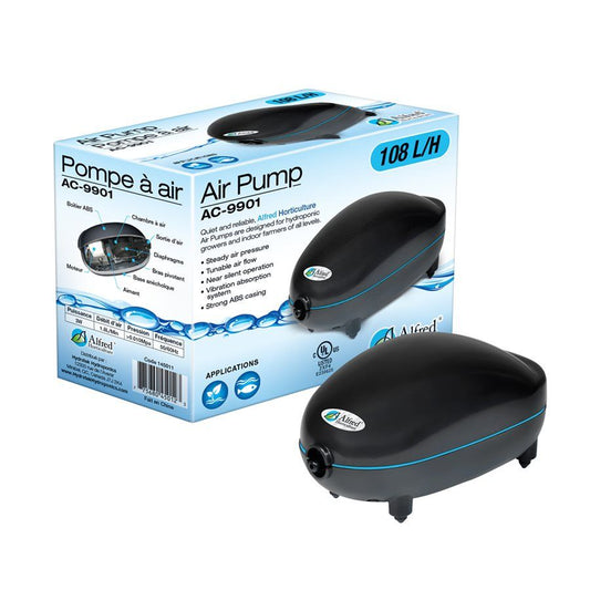 Alfred - Air Pump 1 Outlet 108L/H 3W