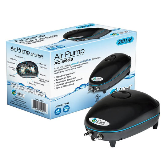 Alfred - Air Pump 2 Outlets 270L/H 4W