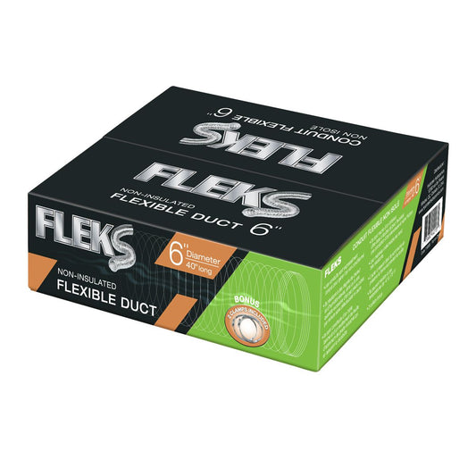 Fleks - 6" Ducting 1 Meter W/2 Clamps