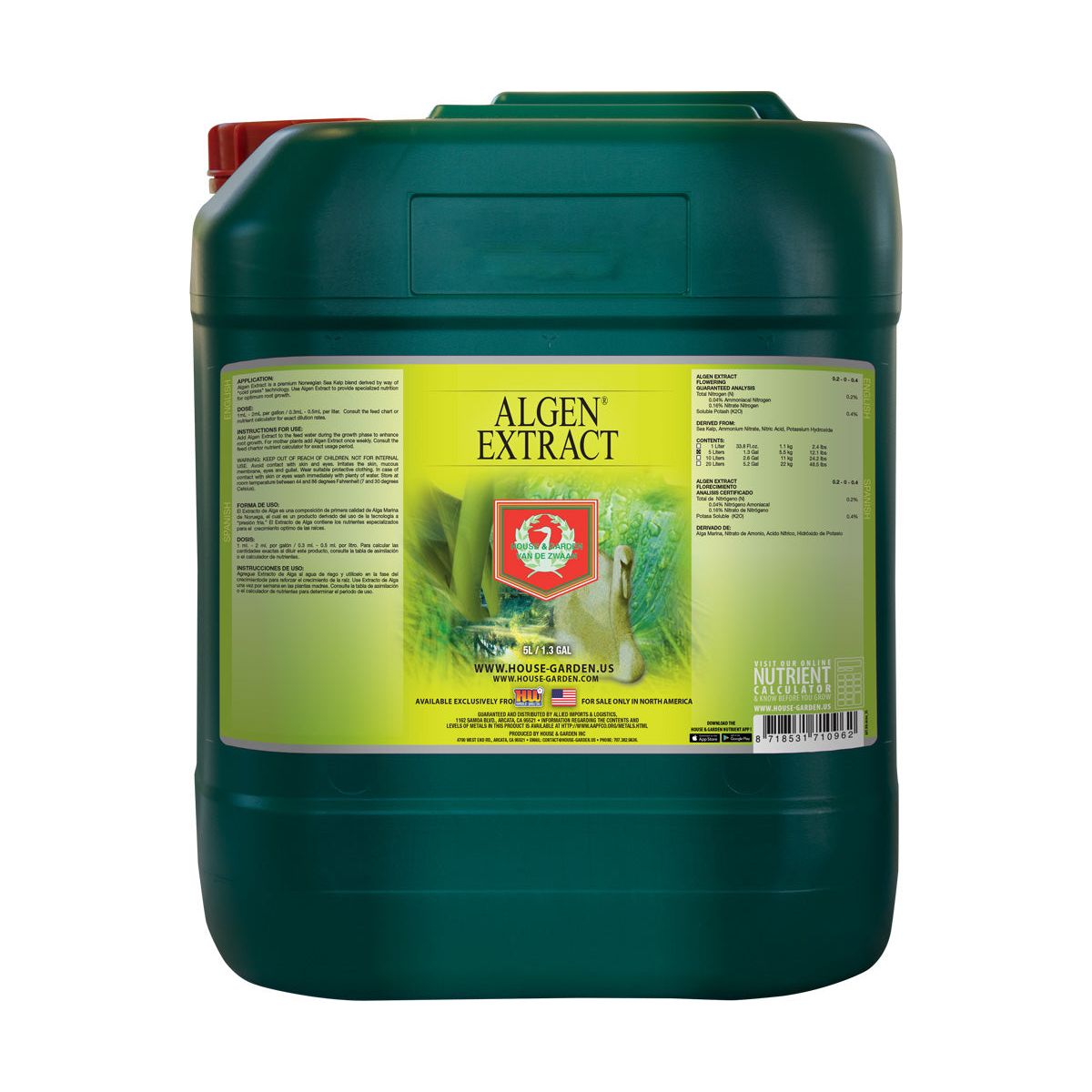 House & Garden - Algen Extract