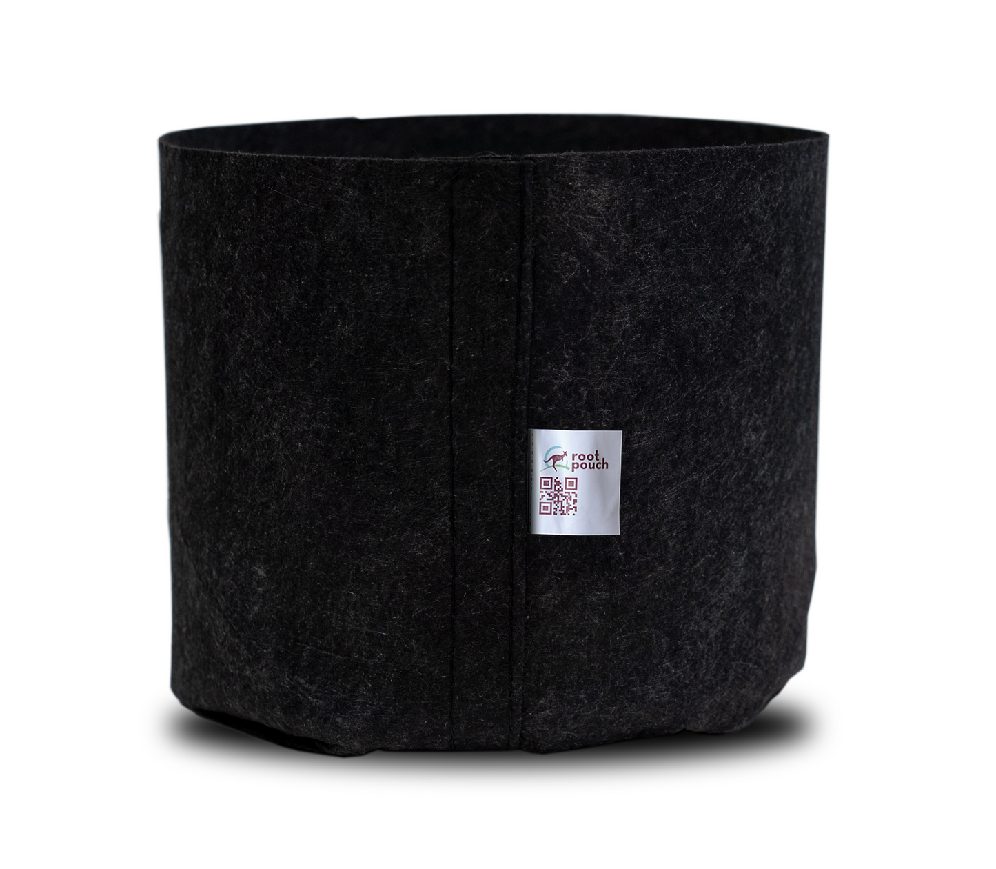 Root Pouch Fabric Pot Grow Bag, No Handles BLACK