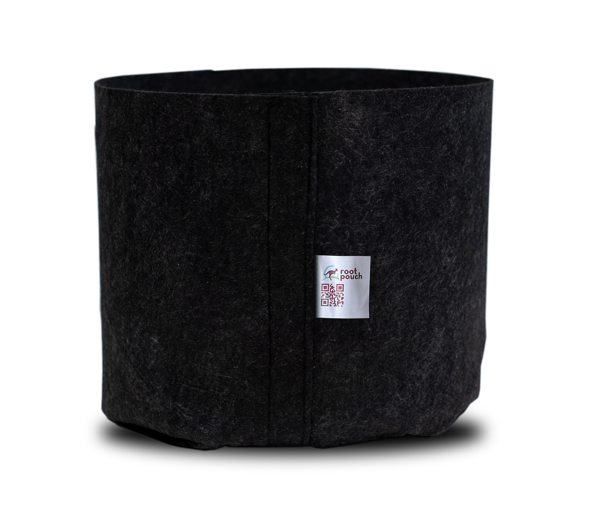 Root Pouch Fabric Pot Grow Bag, No Handles BLACK