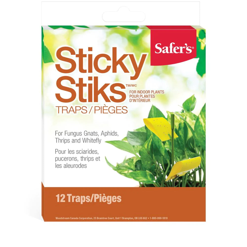 Safer's Sticky Sticks, (12 Traps)