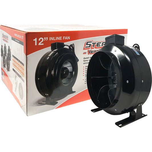 Stealth Ventilation - Inline Fan 120V 12" 1100CFM