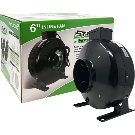 Stealth Ventilation - Inline Fan 120V 6" 460CFM