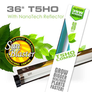 SunBlaster T5 HO Combo with Nanotech Reflector 36" / 39W
