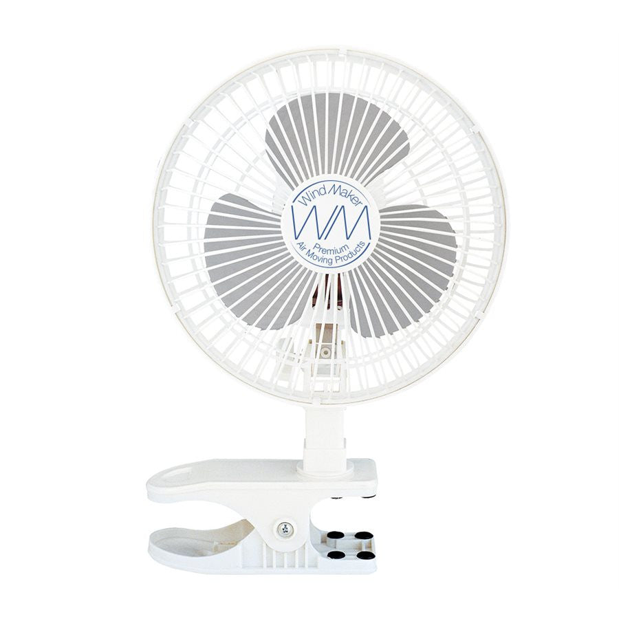 Wind Maker - 6 inch 2-Speed Clip-On Fan