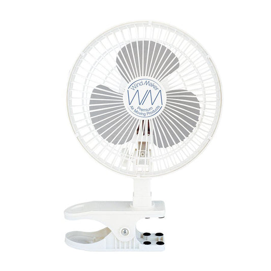 Wind Maker - 6 inch 2-Speed Clip-On Fan
