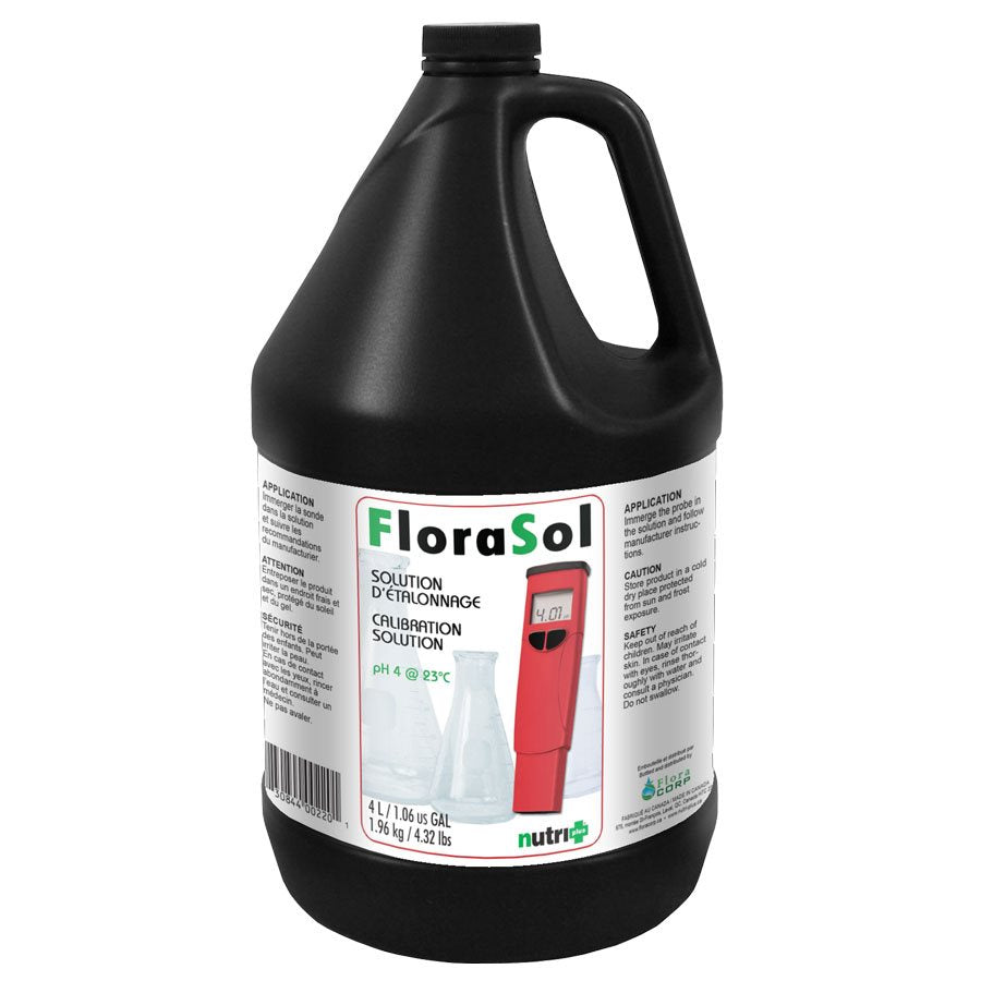 nutri+® - FloraSol pH4 Calibration Solutions